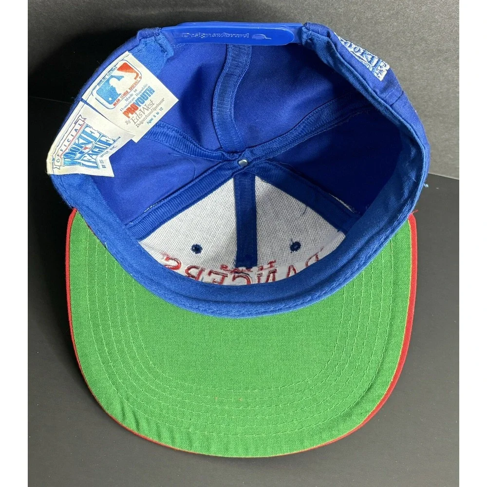 Vintage Texas Rangers Youth Hat Rookie League Snapback Eds West Baseball Club